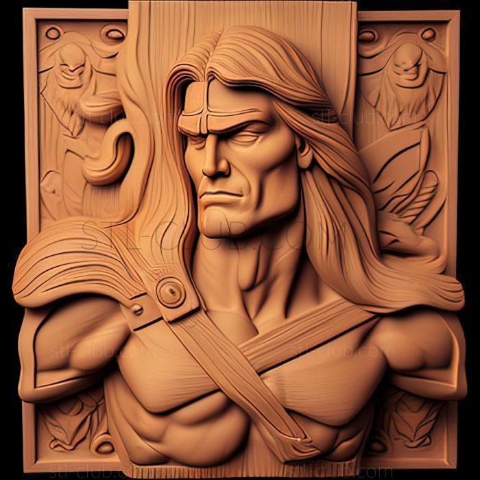 3D model Conan FROM NARUTO (STL)
